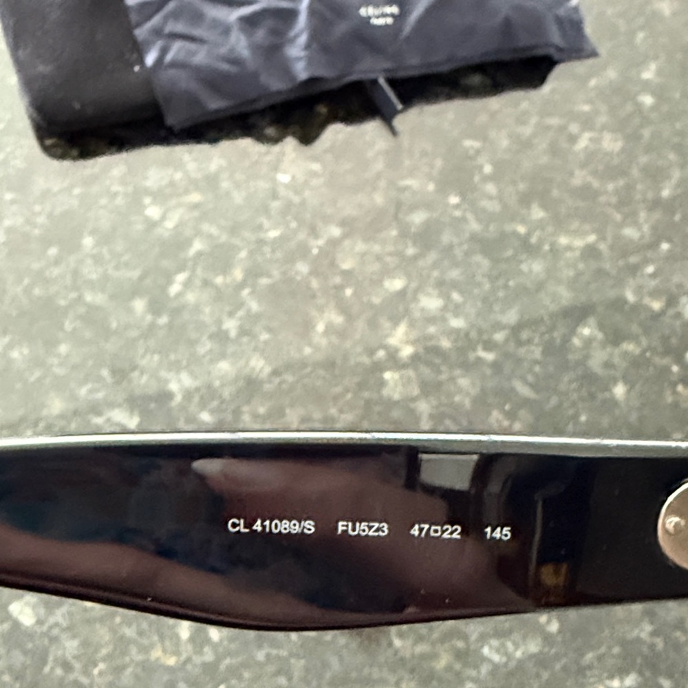 Celine Two Tone Black and Brown Sunglasses - CL41089/S - Picture 2 of 4